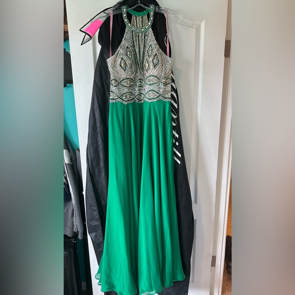 Emerald Green Gown